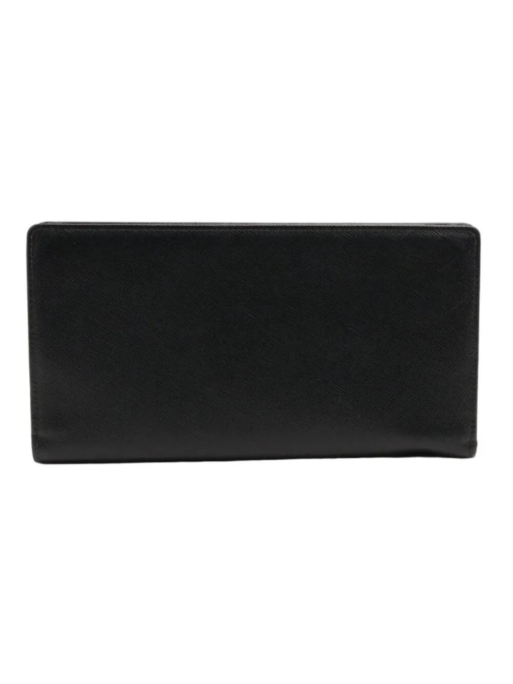Prada Saffiano Leather Wallet Bifold Black